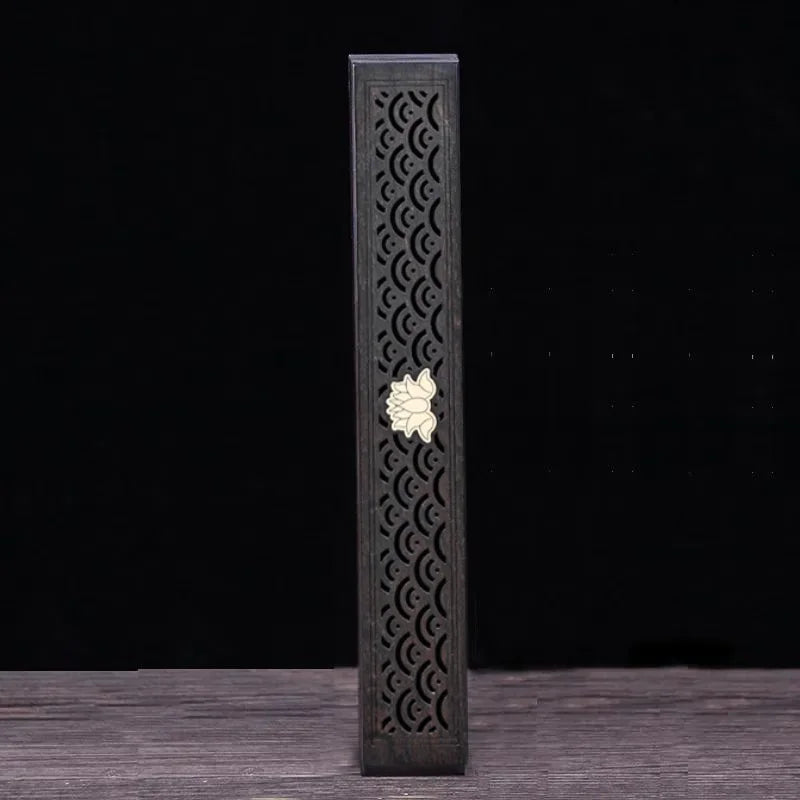 Chinese incense burner box - Lotus