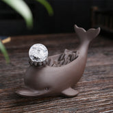 Dolphin incense burner