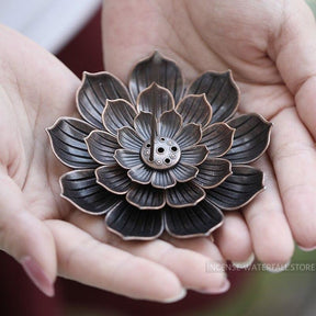 Flower incense holder